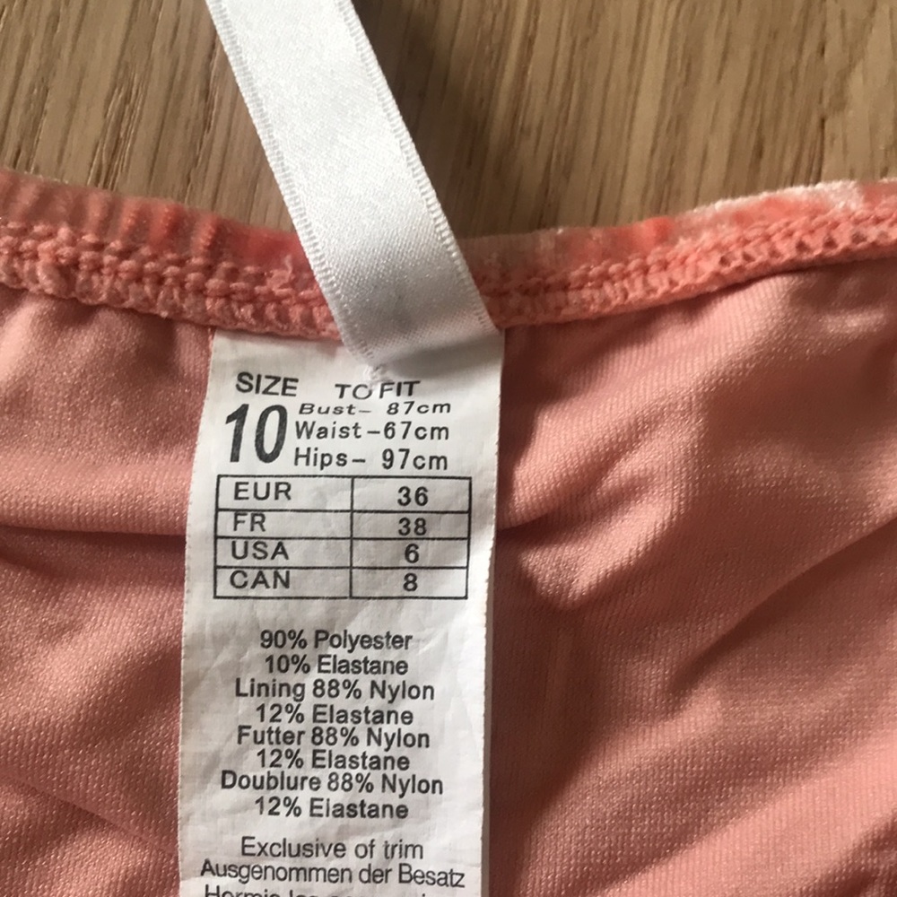 Seafolly dawn to dusk pink velvet bikini bottoms - Picture 8 of 8
